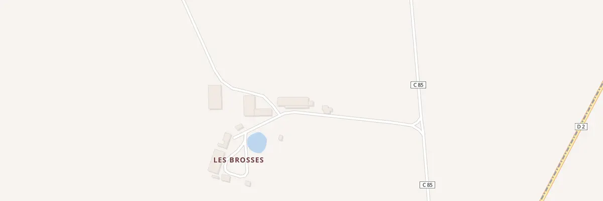 Plan du 105 Les Brosses à Touffreville
