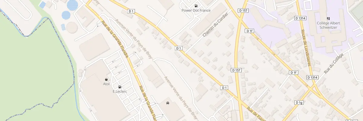 Plan du 27 Rue de Flandre à Neufchâtel-en-Bray