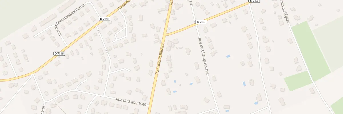 Plan du 29 Rue Hubert Baraine à Anet