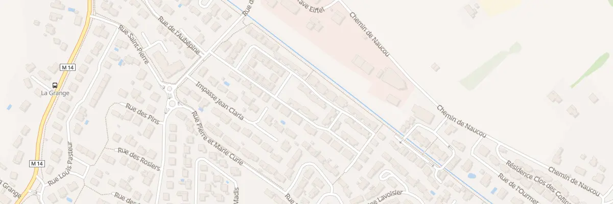 Plan du 38 Rue de la Barthe à Castelginest