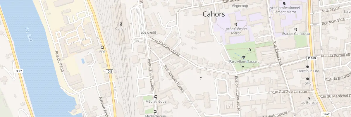 Plan du 413 Rue Joachim Murat à Cahors
