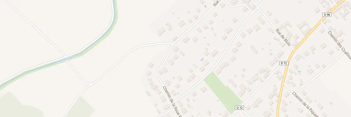 Plan du 78 Rue Basse à Montlivault