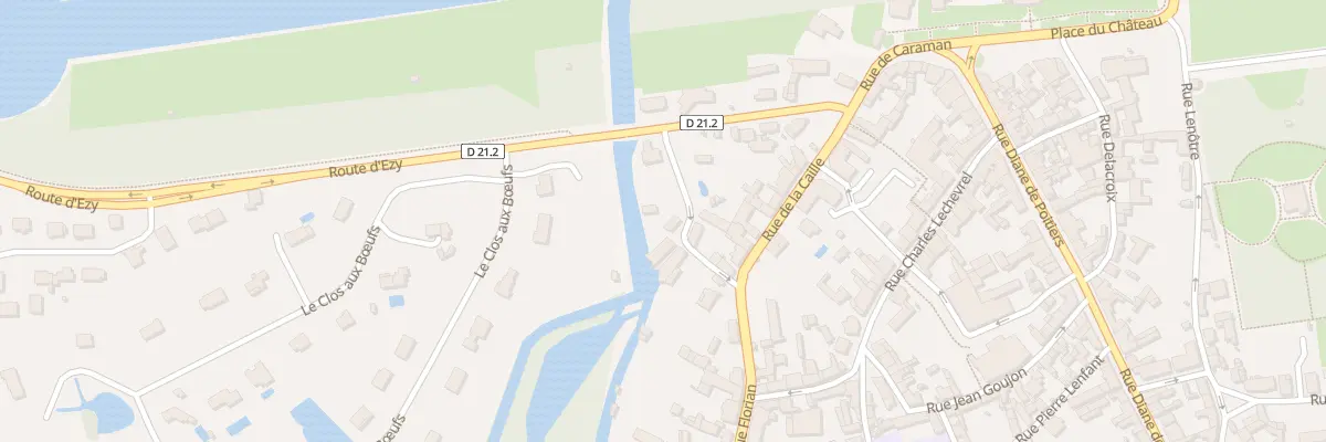 Plan du 2B Rue de l’Abreuvoir à Anet