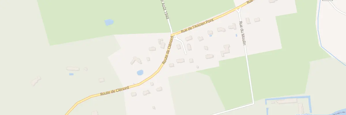Plan du 73 Rte de Clénord à Mont-près-Chambord
