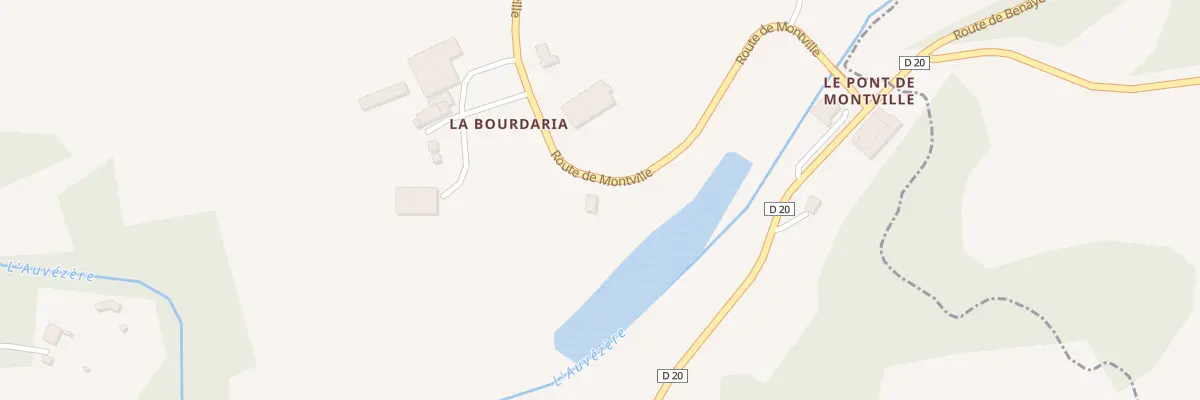 Plan du 6045 La Bourdaria à Lubersac