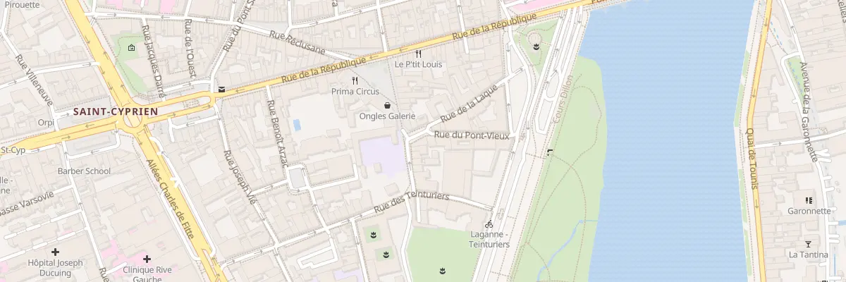 Plan du 11 Rue du Pont Vieux à Toulouse