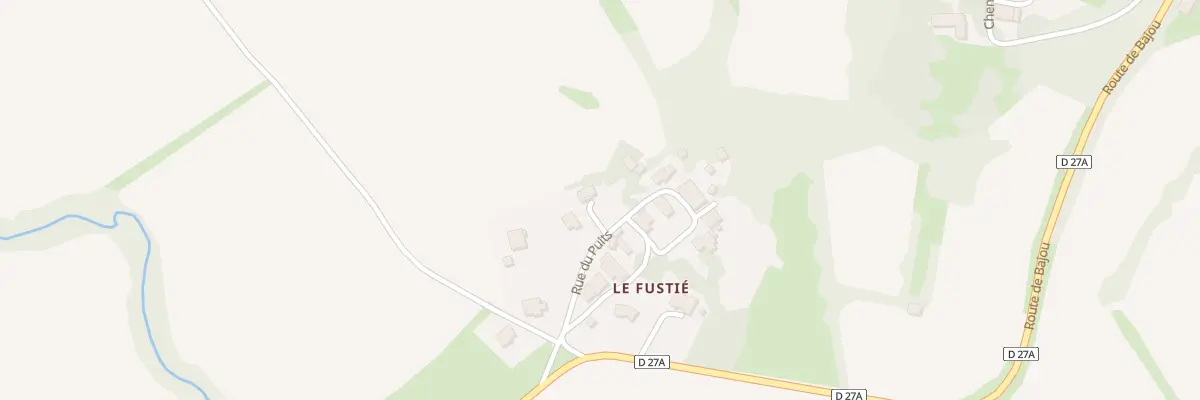 Plan du 5000 Le Fustie à Artigat