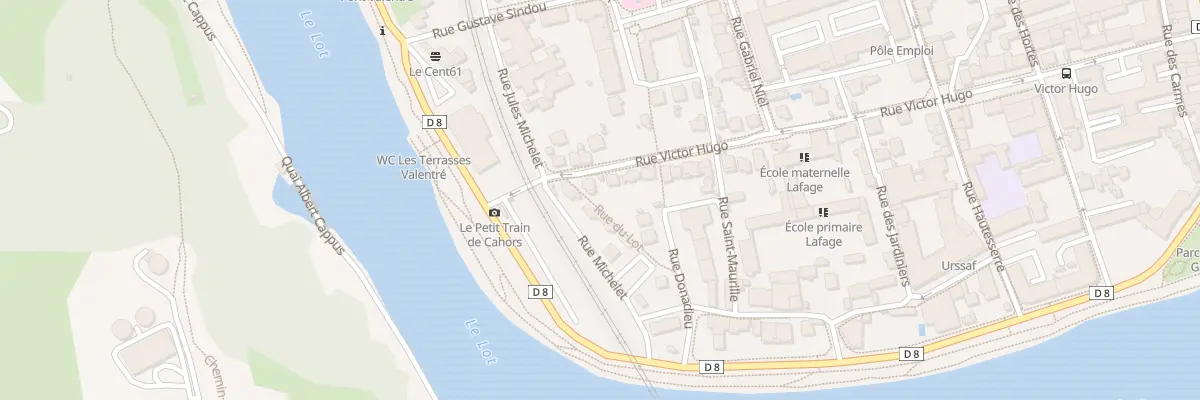 Plan du 533 Rue Victor Hugo à Cahors
