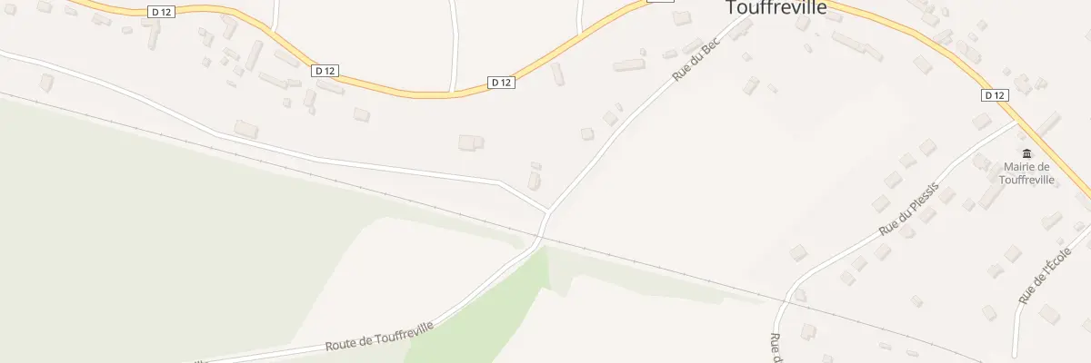 Plan du 3 Rue du Bec à Touffreville