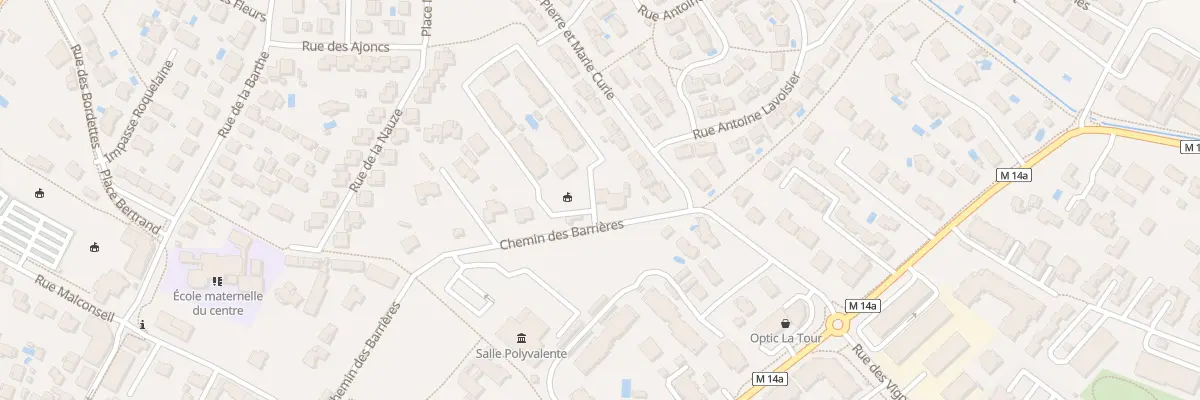 Plan du 27B Che des Barrières à Castelginest