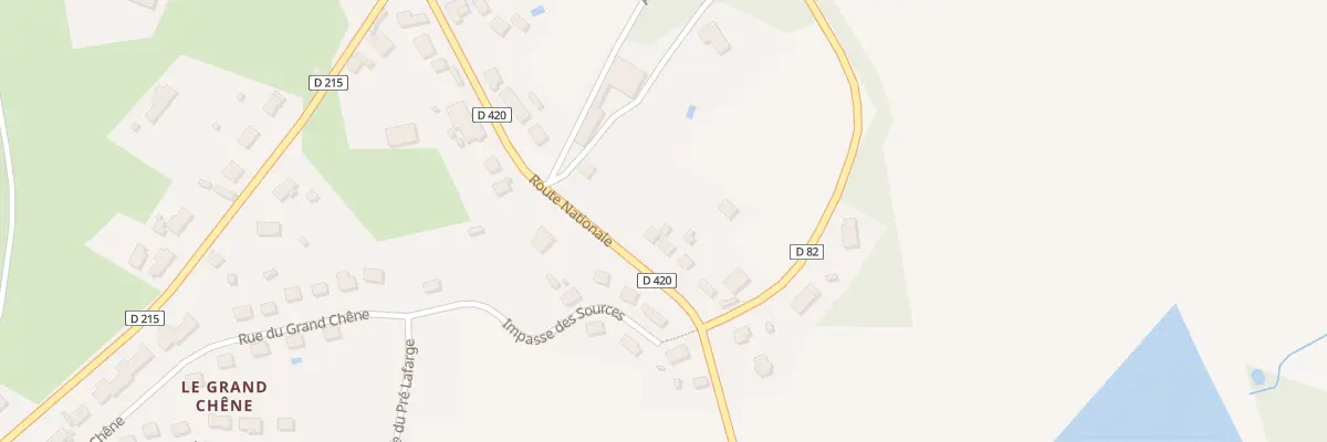 Plan du 65 Rte Nationale à Magnac-Bourg