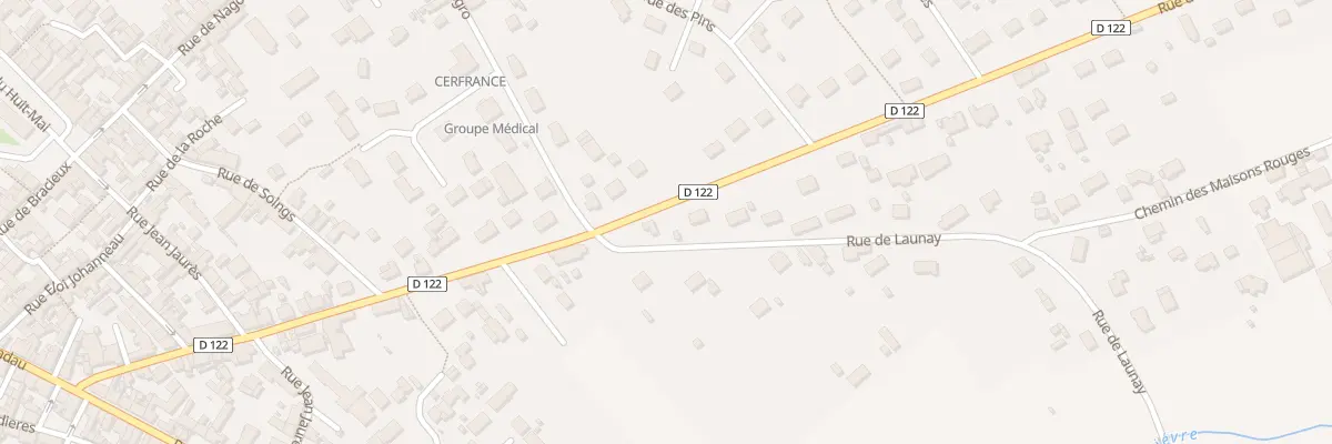 Plan du 1 Rue de Romorantin au Controis-en-Sologne