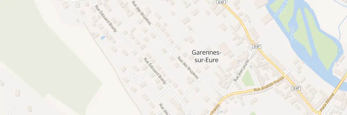 Plan du 5 Rue des Bruyeres à Garennes-sur-Eure