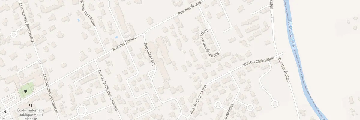 Plan du 11C Rue Jules Ferry à Aucamville