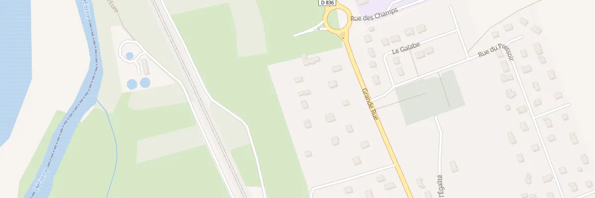 Plan du 140 Gr Grande Rue à Bueil