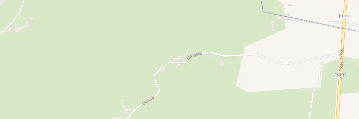 Plan du 5004 Mangane à Lanoux