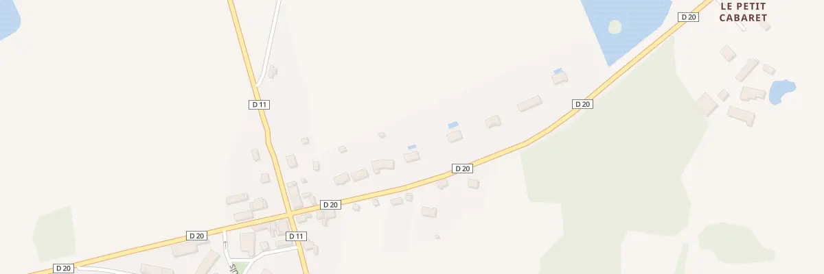 Plan du 11 Rue de la Fosse aux Loups à Nuret-le-Ferron
