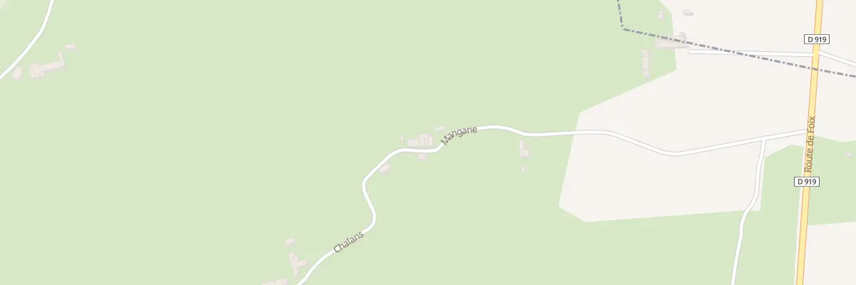 Plan du 24 Mangane à Lanoux