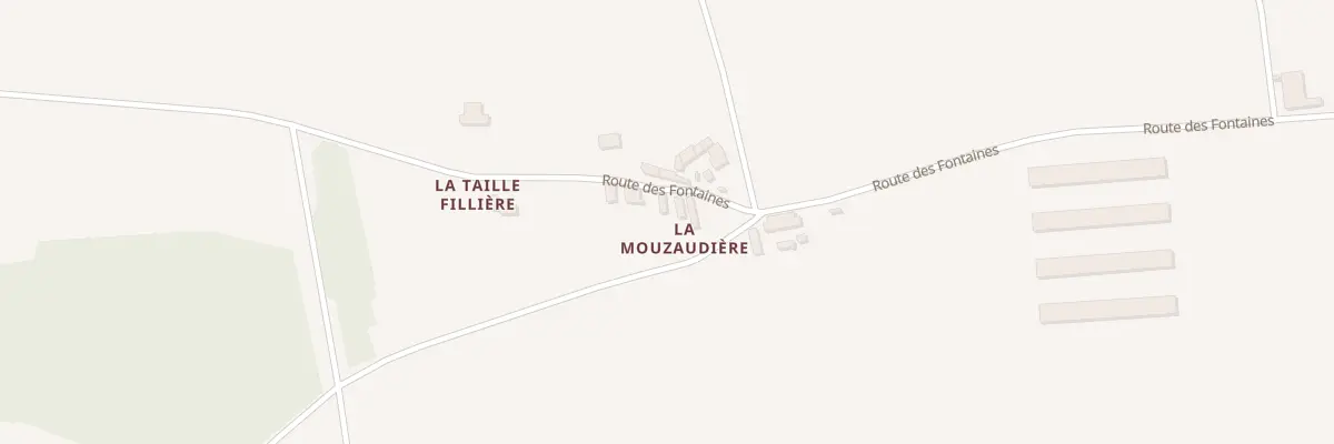 Plan du 38 Rte des Fontaines à Méhers