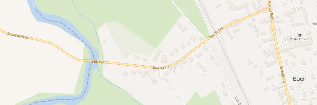 Plan du 19 Rue du Pel à Bueil