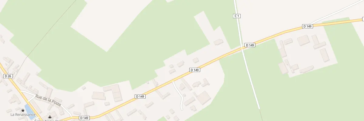 Plan du 7 La Froide Rue à Fresnoy-Folny