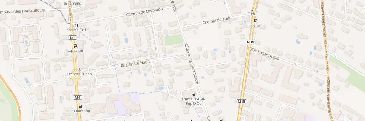 Plan du 31 Che de Croix Bénite à Toulouse