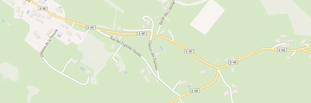 Plan du 78 Che des Espioles à Nadaillac-de-Rouge