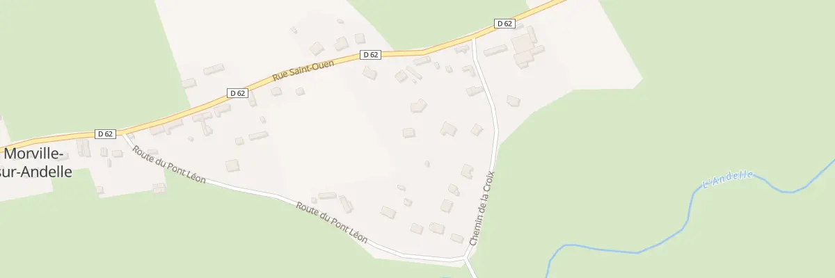 Plan du 647 Rue Saint-ouen à Morville-le-Héron