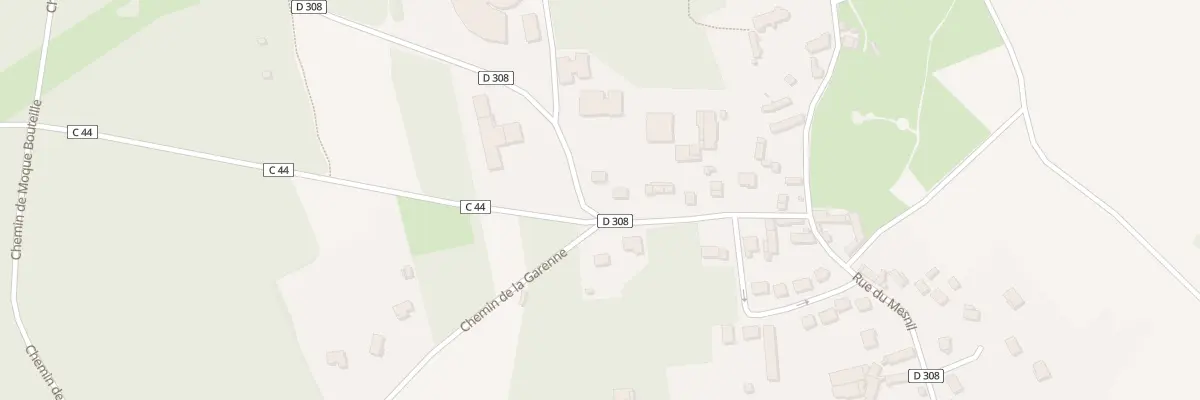 Plan du 38 Rue du Mesnil à Mézières-en-Drouais