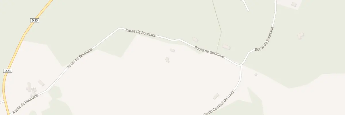 Plan du 801 Rte de Bouriane à Saint-Germain-du-Bel-Air