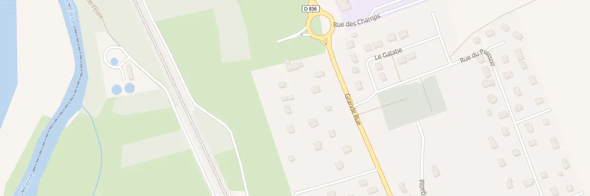 Plan du 142 Gr Grande Rue à Bueil