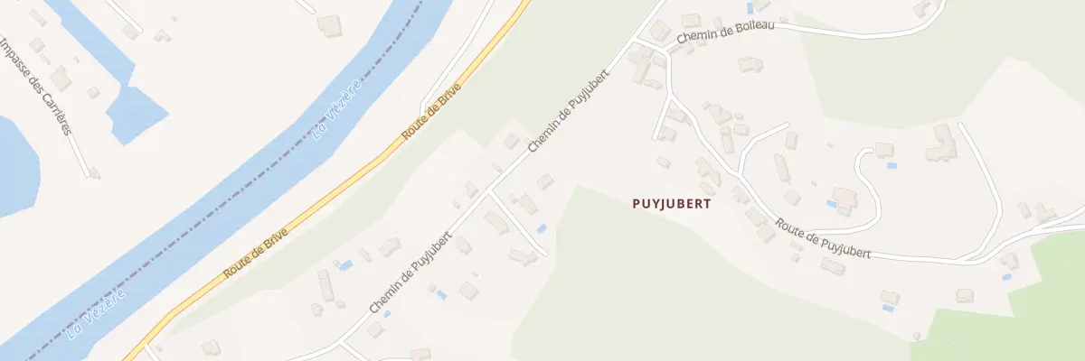 Plan du 18 Che De Puyjubert à Larche