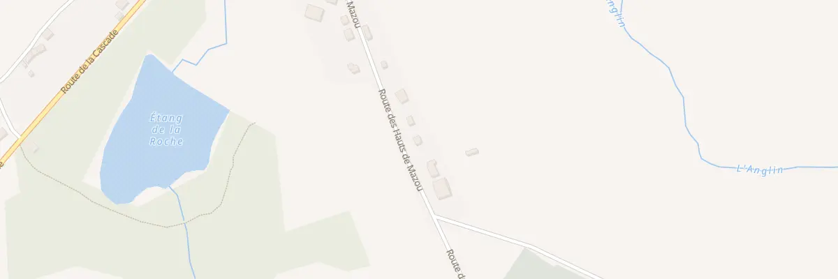 Plan du 7 Rte d’Azérables à Mouhet