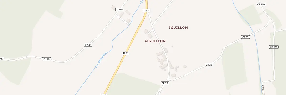 Plan du 5719 Eguillon à Luçay-le-Mâle