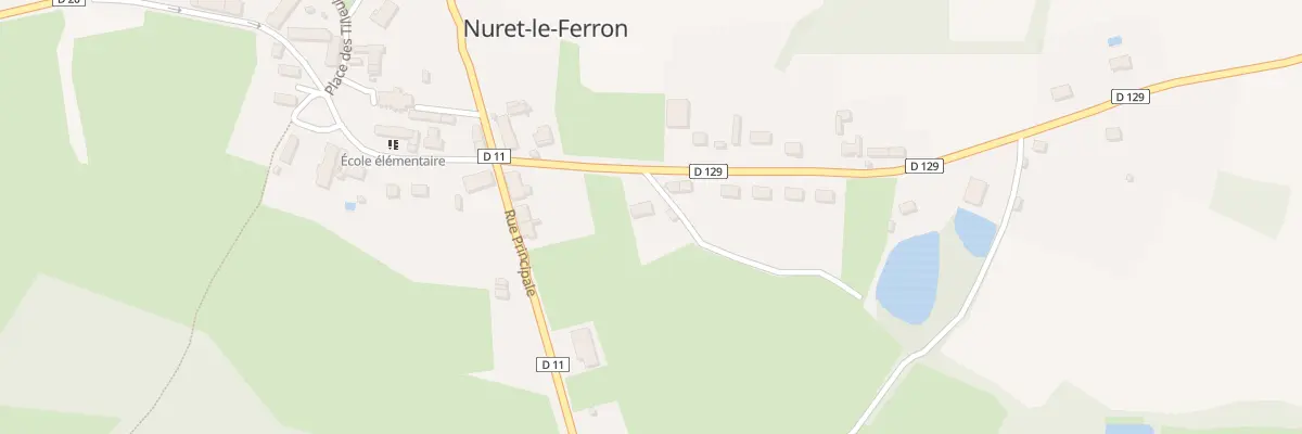 Plan du 6 Rue du Château d’Eau à Nuret-le-Ferron