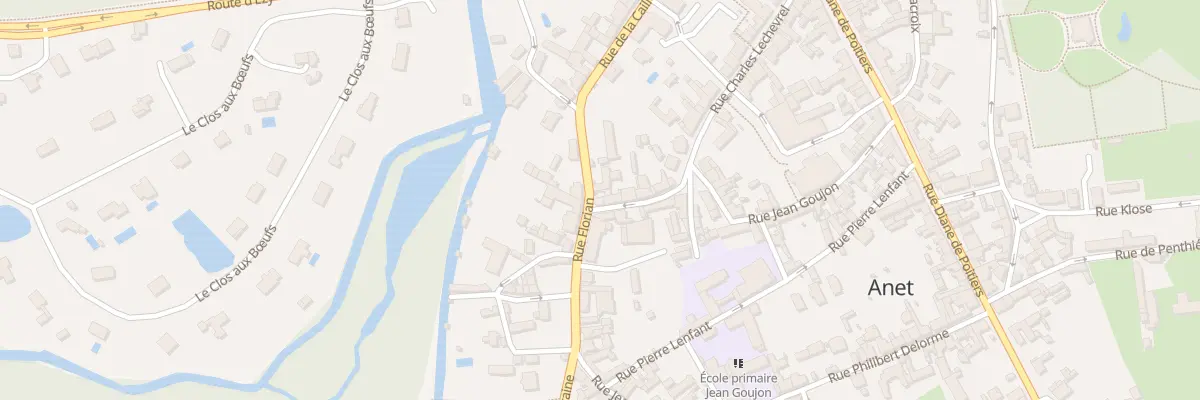 Plan du 5 Rue Florian à Anet