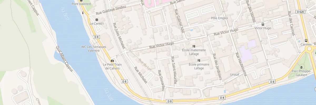 Plan du 463 Rue Victor Hugo à Cahors