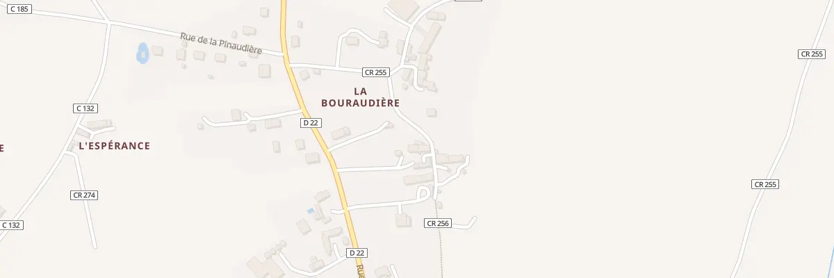 Plan du 5596 La Bouraudiere à Luçay-le-Mâle