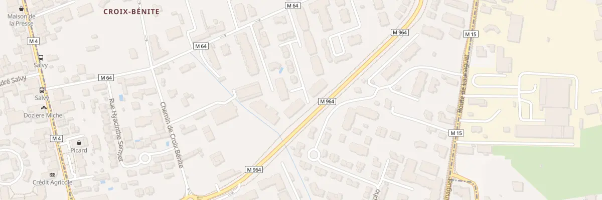 Plan du 45 Che de Moulis à Toulouse