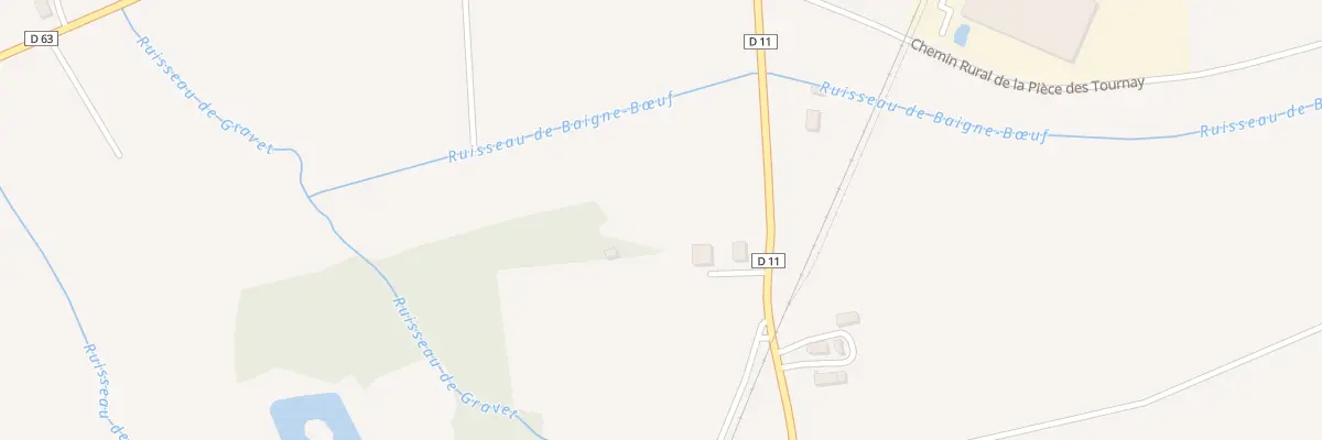 Plan du 5149 Le Marais à Argy