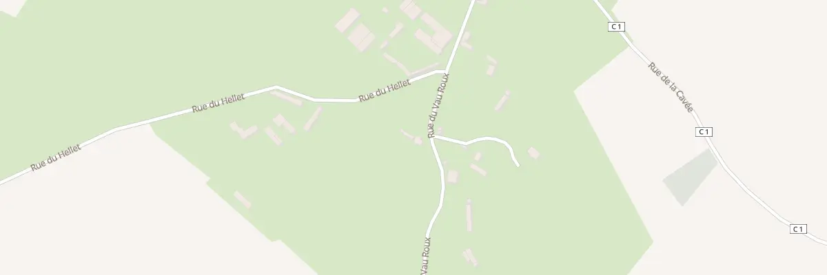 Plan du 5045 Le Vau Roux à Baillolet