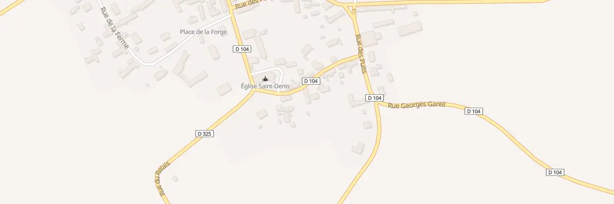 Plan du 9 Rue des Cerisiers à Serazereux