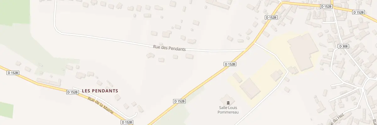 Plan du 5 Rue des Pendants à Mézières-en-Drouais