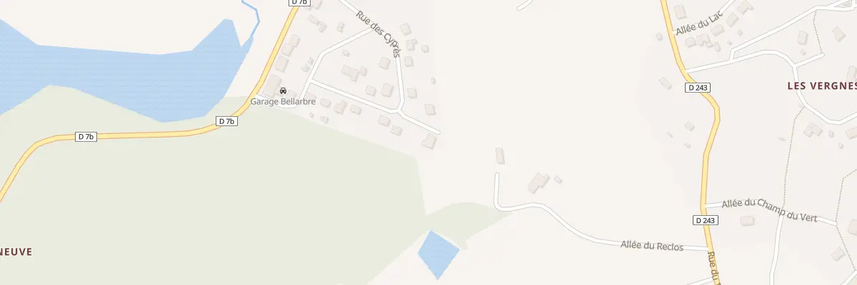 Plan du 16 Rue des Jonquilles à Meuzac