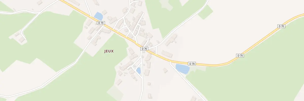 Plan du 4B Jeux à Azerables