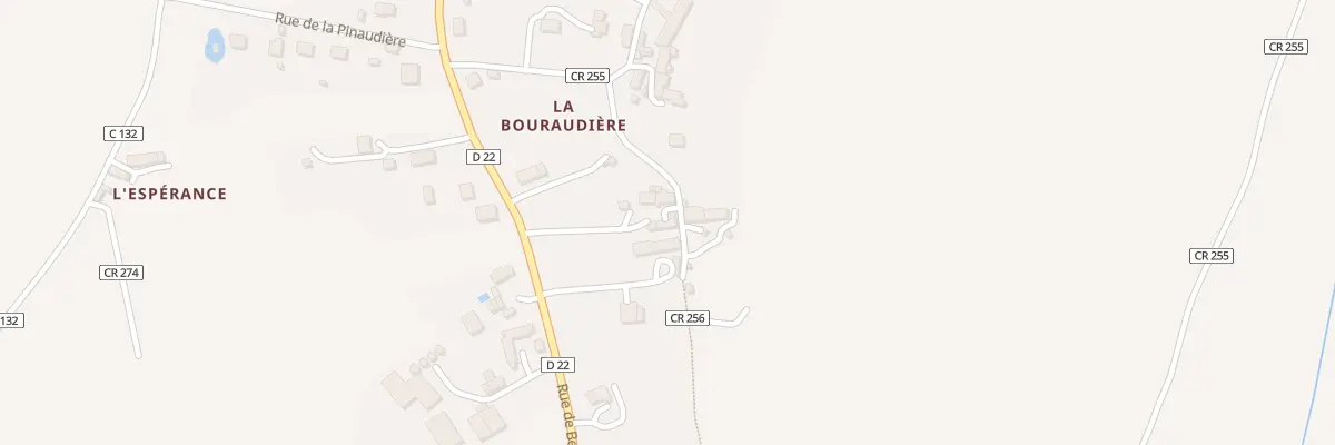 Plan du 5591 La Bouraudiere à Luçay-le-Mâle