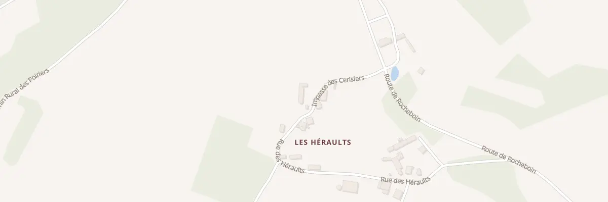 Plan du 5336 Les Heraults à Villentrois-Faverolles-en-Berry