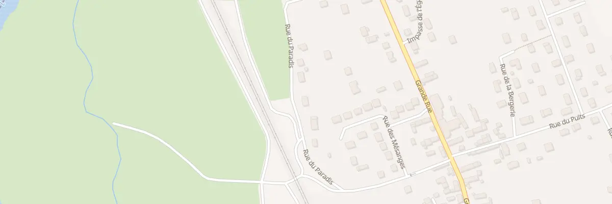 Plan du 11 Rue du Paradis à Bueil