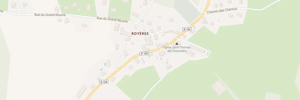 Plan du 71 Rue Jean Moulin à Royères