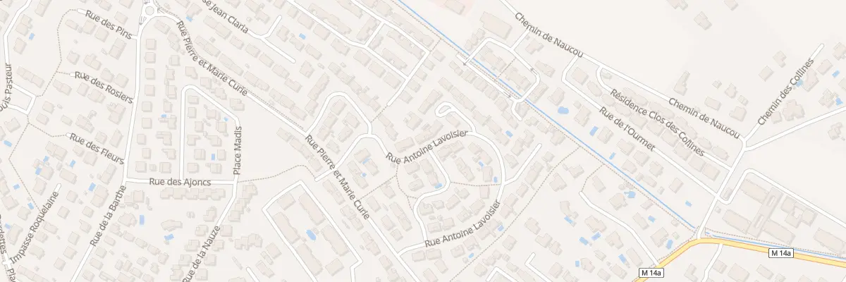 Plan du 9 Rue Antoine Lavoisier à Castelginest